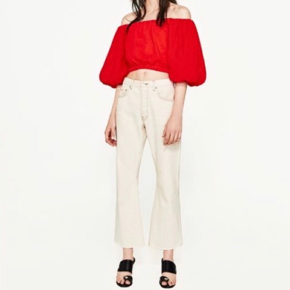 Zara Denim - NWT🏷ZARA real vintage high waist bootcut Jeans 6